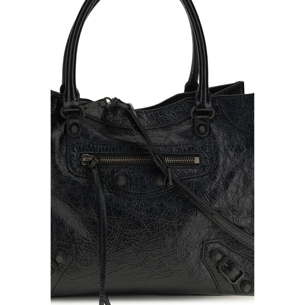Sac bandoulière Balenciaga en agneau noir Ovis Aries Aries