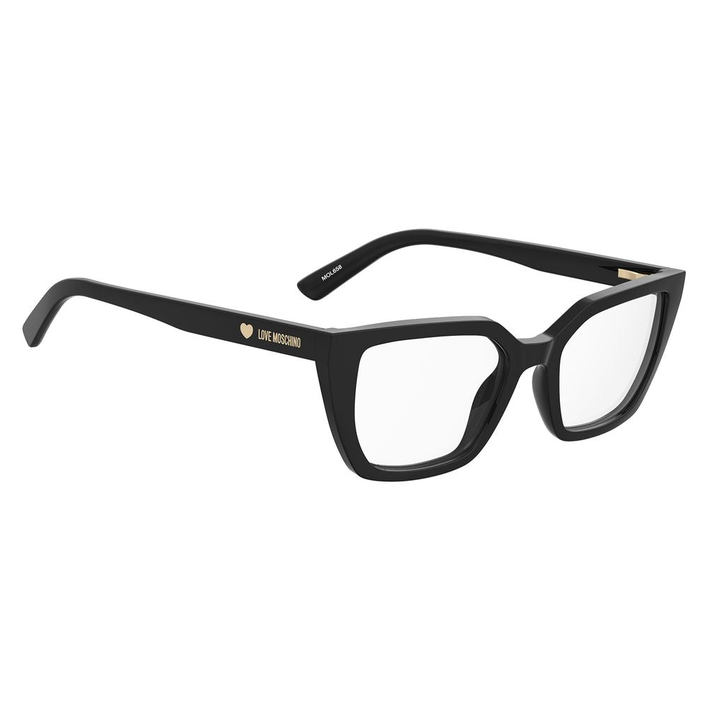 Lunettes Love Moschino en acétate noir (Monture)