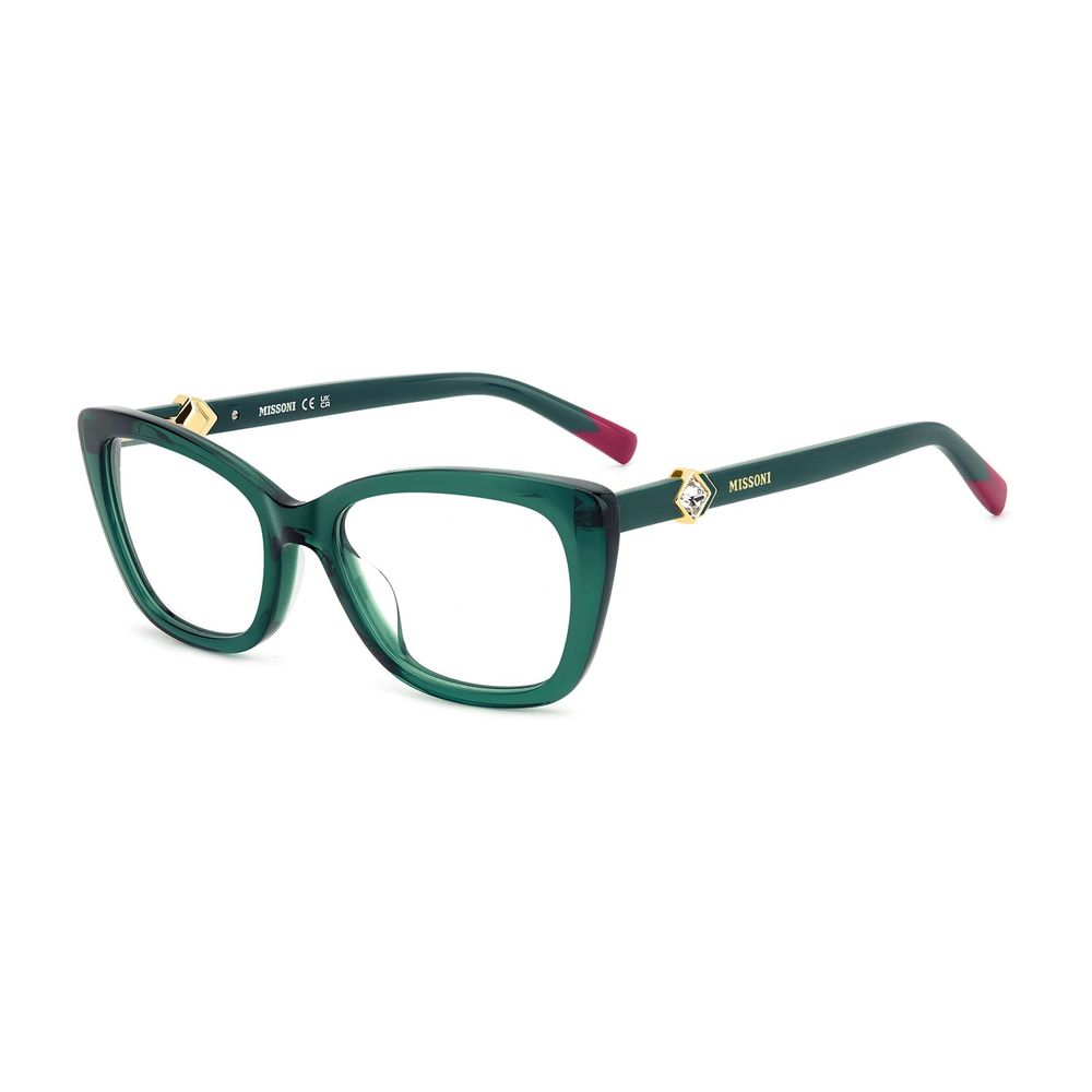 Lunettes Missoni en acétate turquoise (montures)