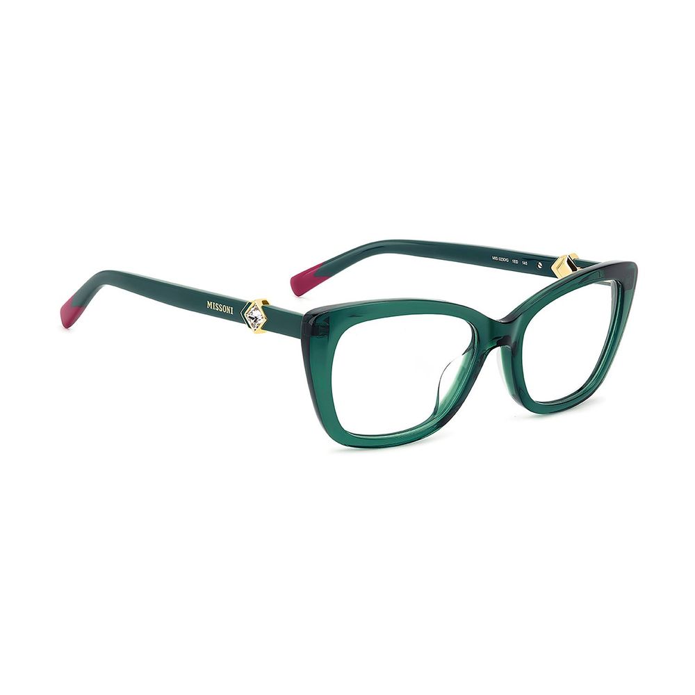 Lunettes Missoni en acétate turquoise (montures)
