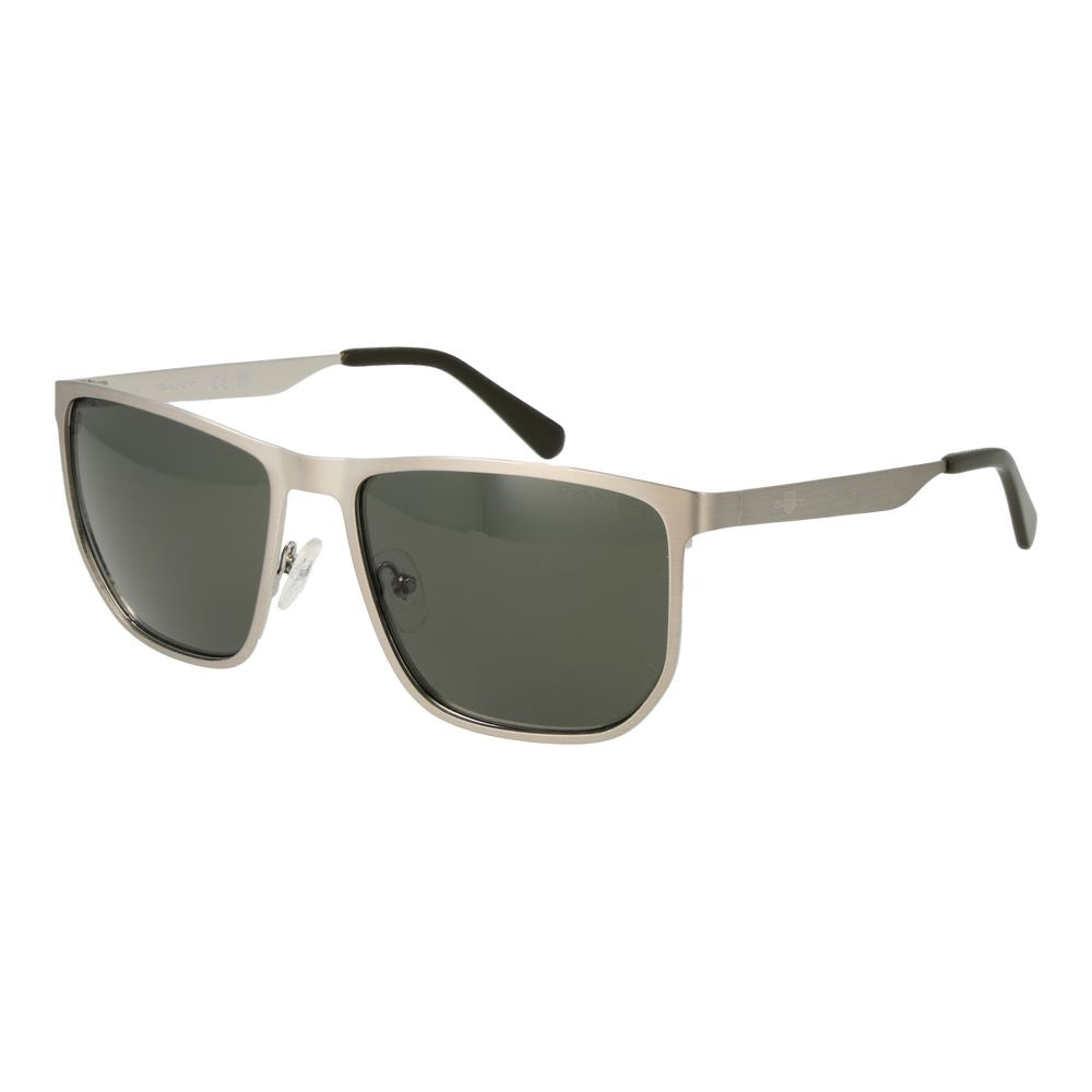 Lunettes de soleil en métal argenté Gant