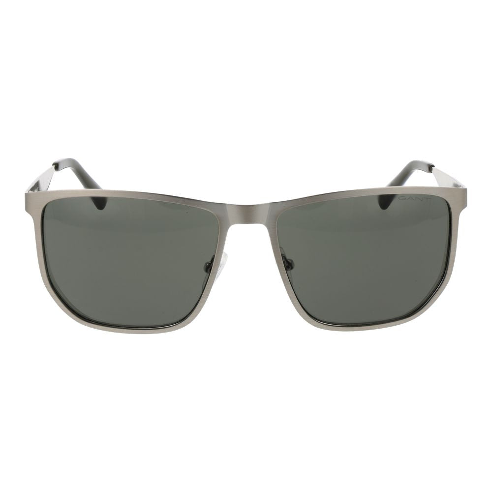 Lunettes de soleil en métal argenté Gant