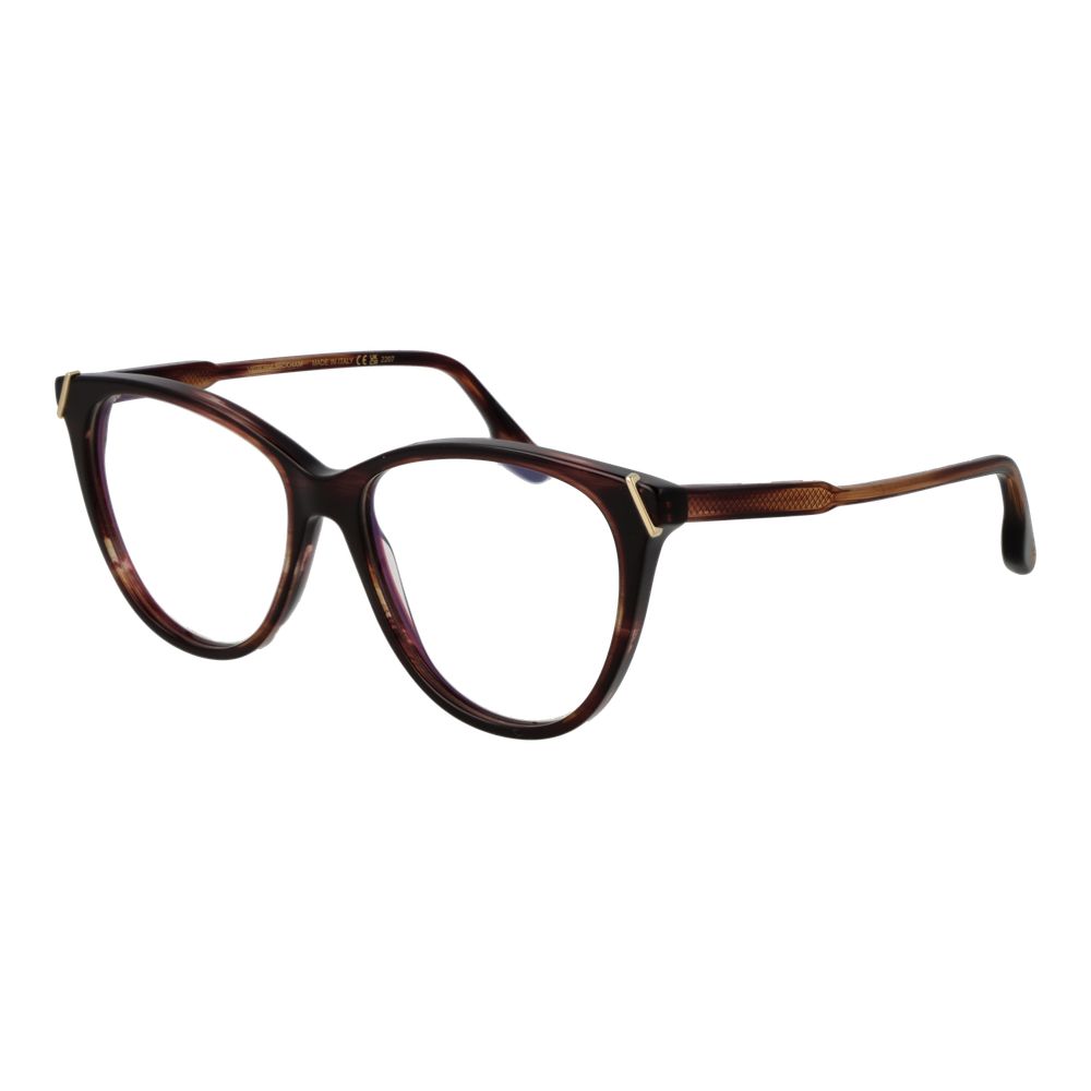 Lunettes Victoria Beckham en acétate marron (monture)