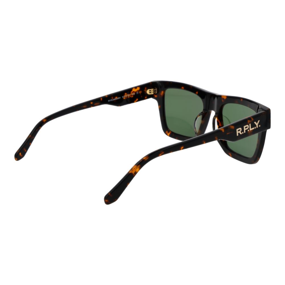 Lunettes de soleil Replay en acétate marron