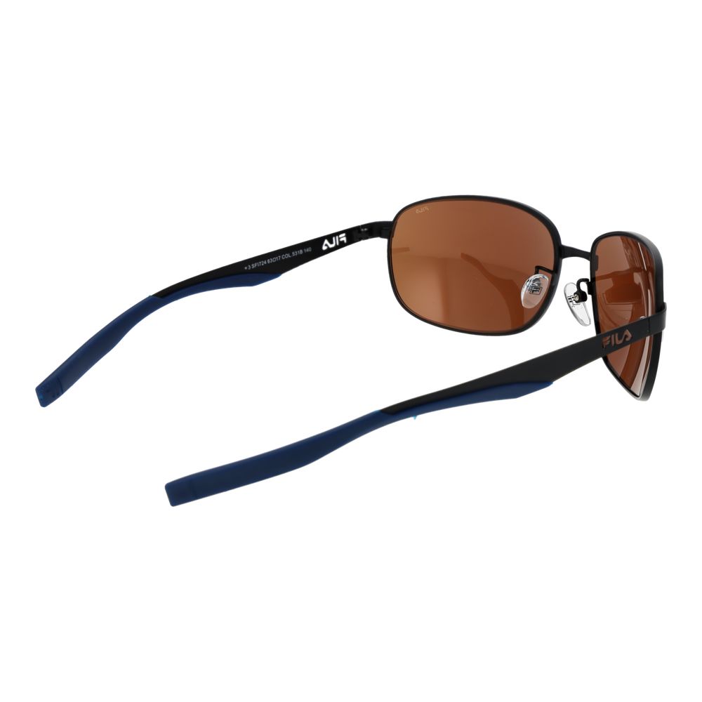 Lunettes de soleil Fila en acier inoxydable noir