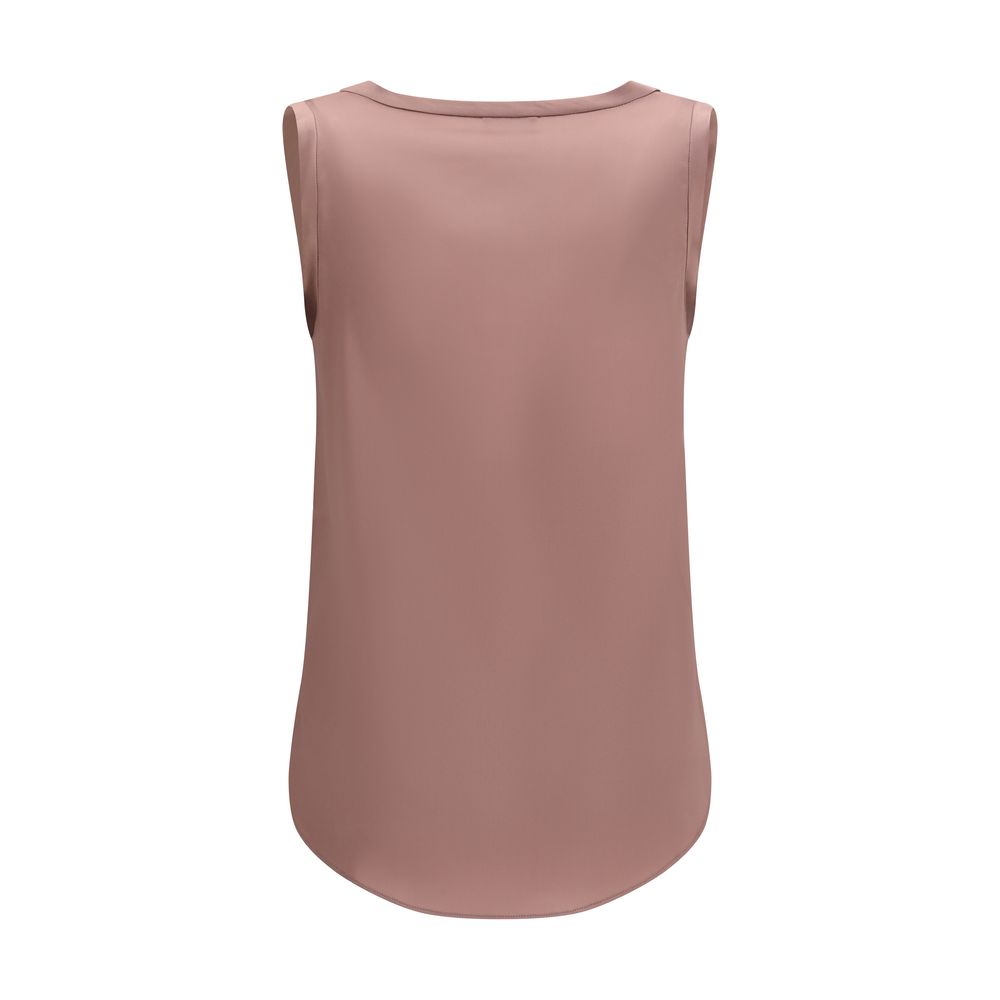 Brunello Cucinelli Chemise en soie multicolore