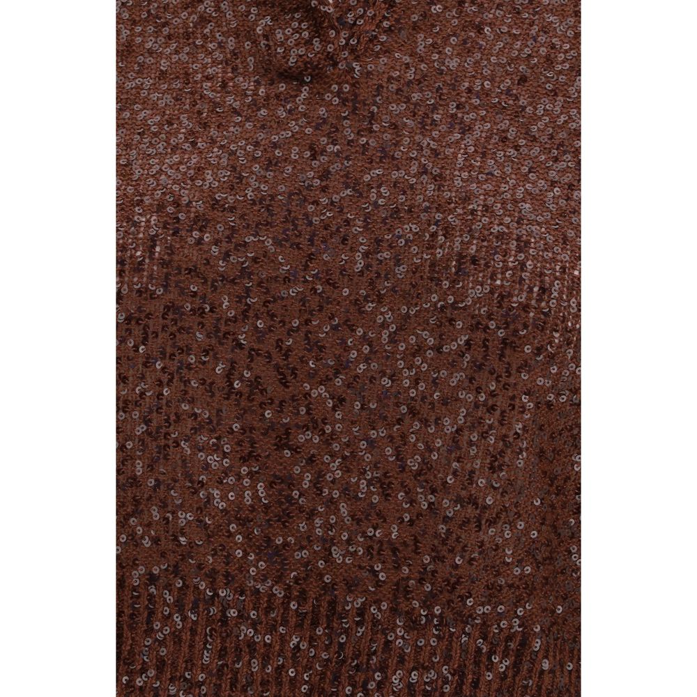 Chemise Brunello Cucinelli en lin à motif bordeaux