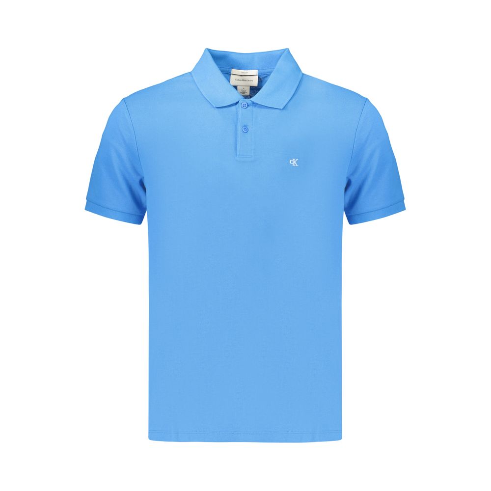 Calvin Klein Azzurro Baumwolle Herren Polo