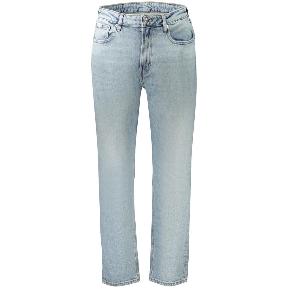Jean en coton Azzurro pour femme Calvin Klein