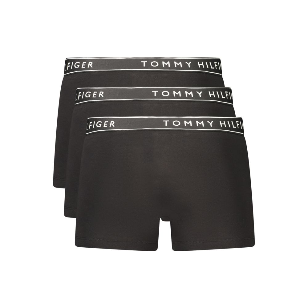Caleçon boxer en coton noir Tommy Hilfiger pour homme