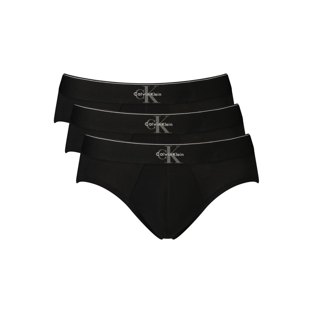 Sous-vêtements Calvin Klein en coton noir pour homme