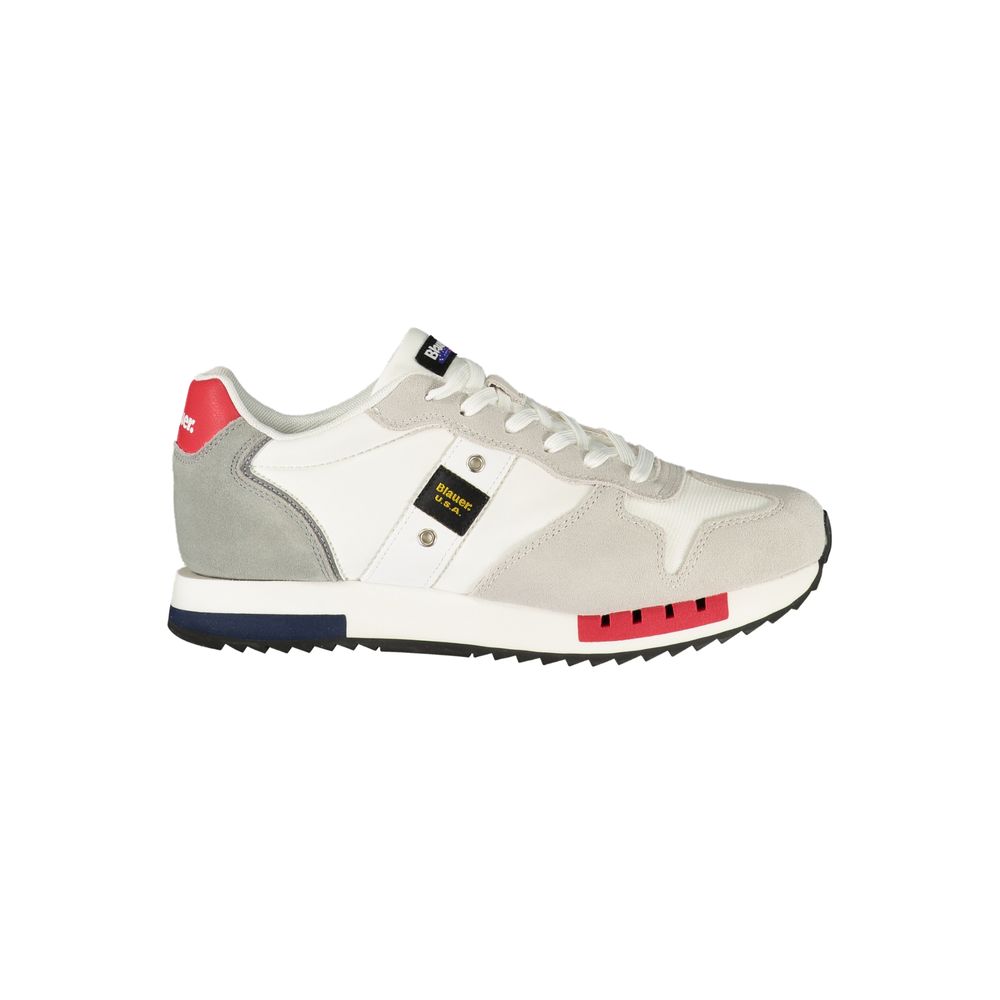 Baskets Blauer en polyuréthane blanc pour homme