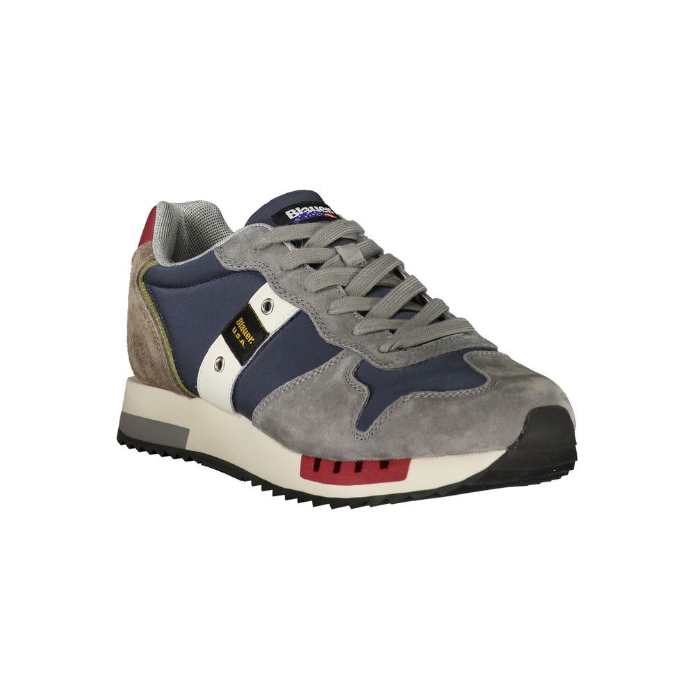 Baskets Blauer en Polyuréthane Bleu pour Homme