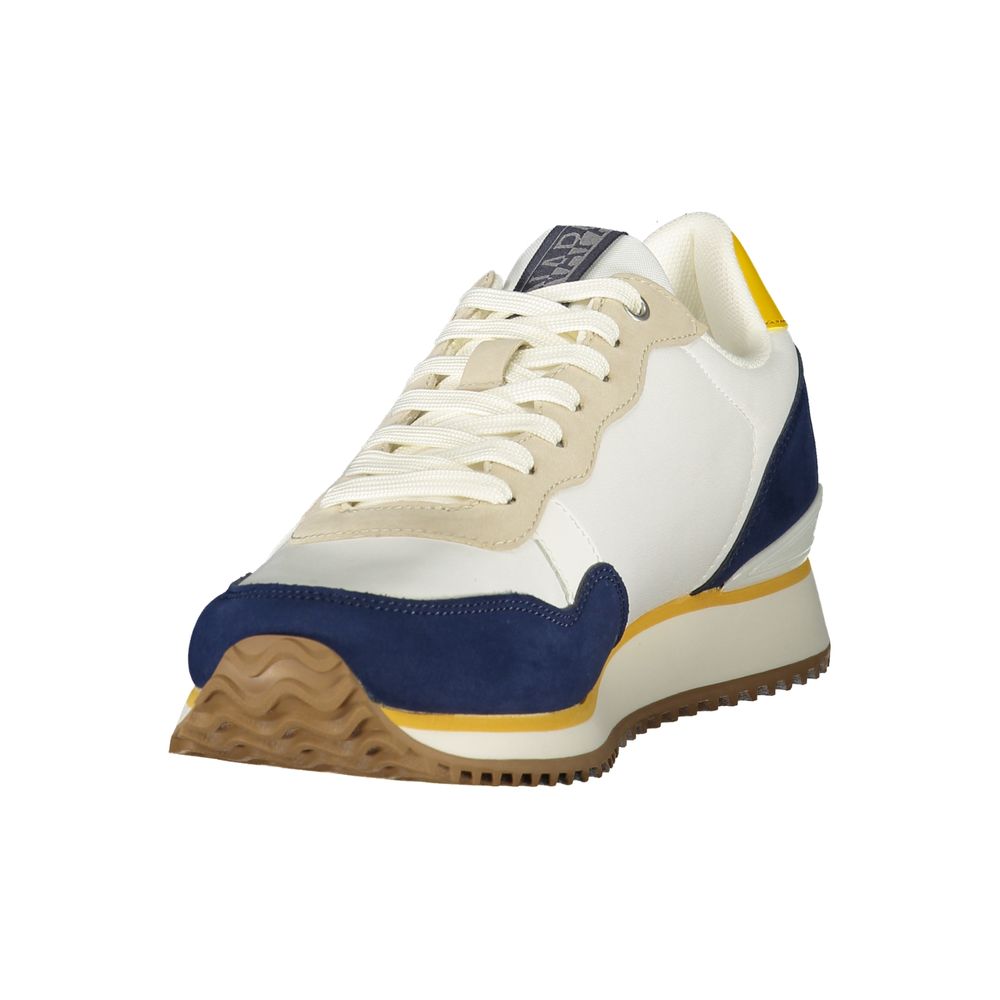 Baskets blanches en polyester pour homme Napapijri