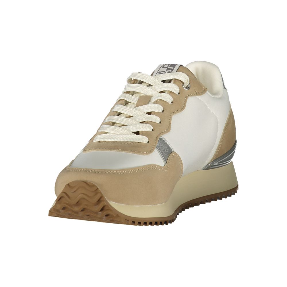 Baskets Napapijri Bianco en polyester pour femme