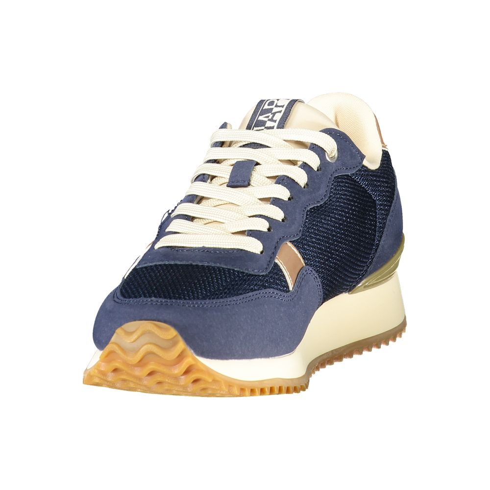 Baskets femme Napapijri en polyester bleu