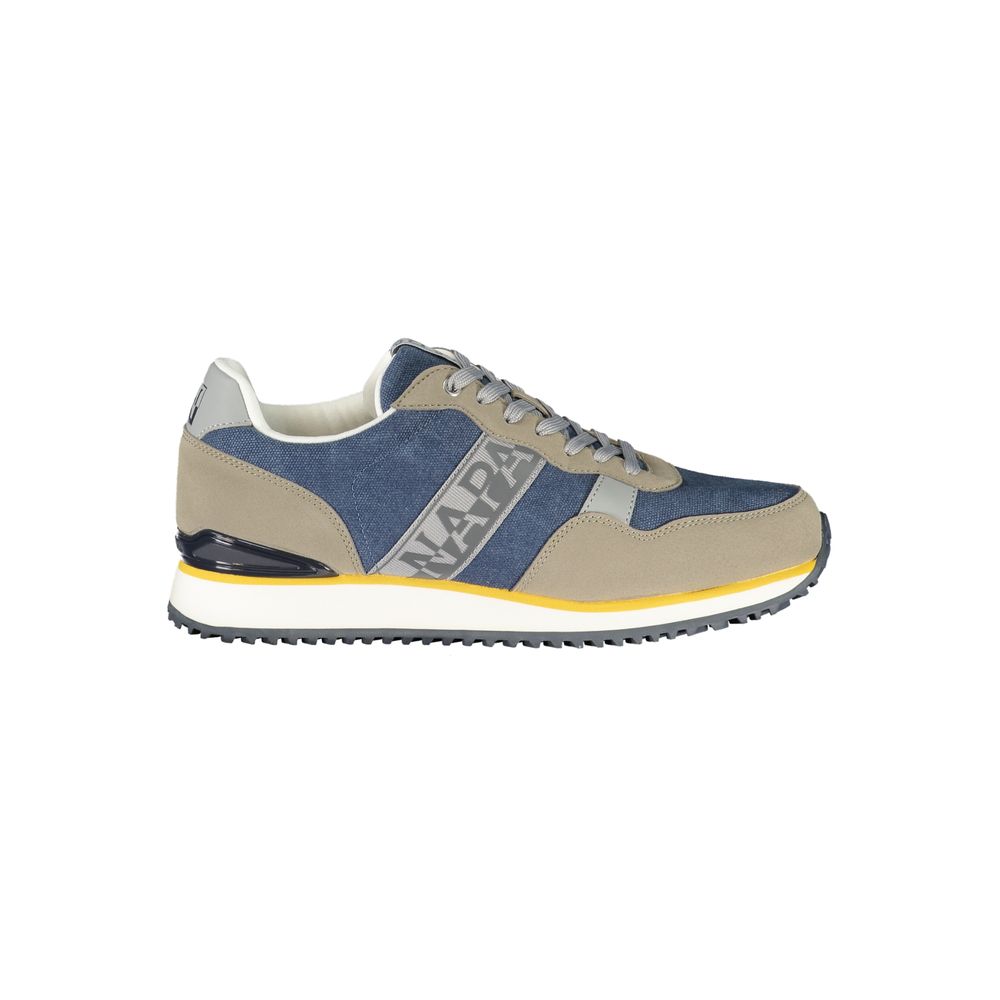 Baskets Napapijri bleues en polyester pour homme