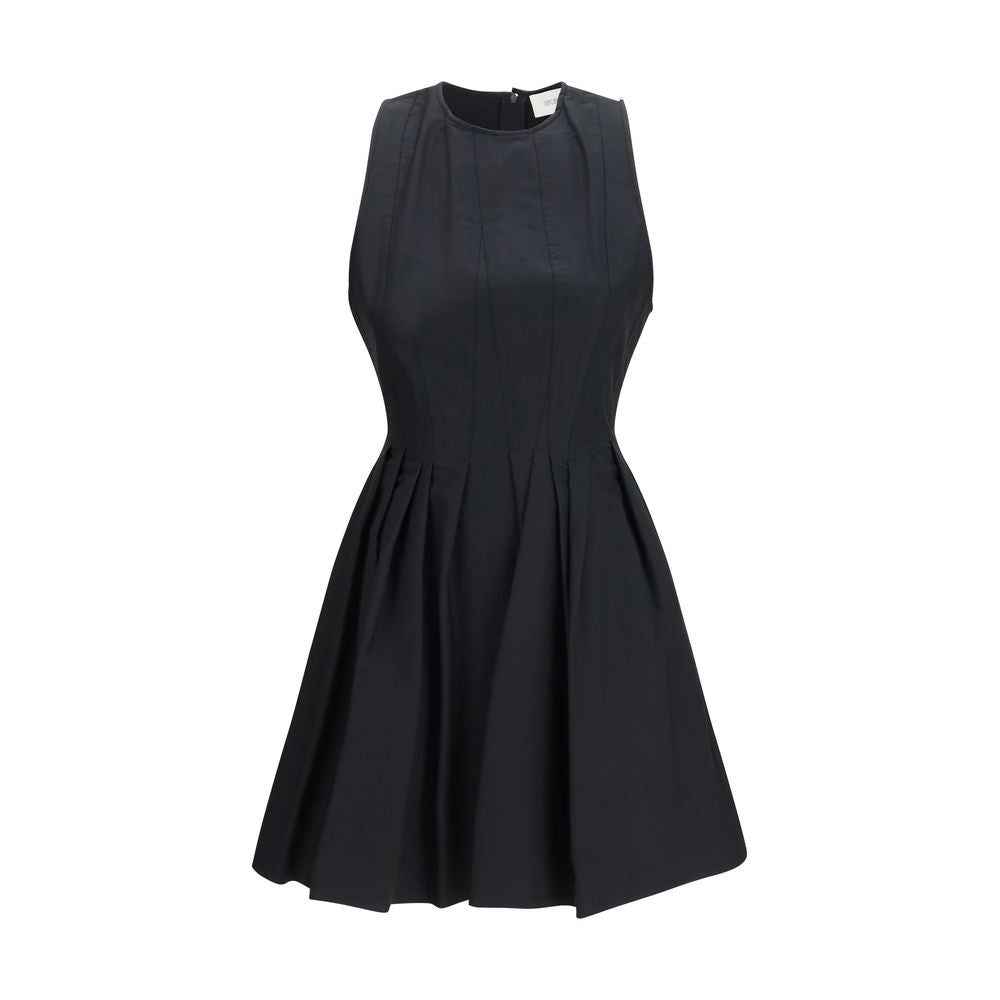 Robe décontractée en coton noir Max Mara