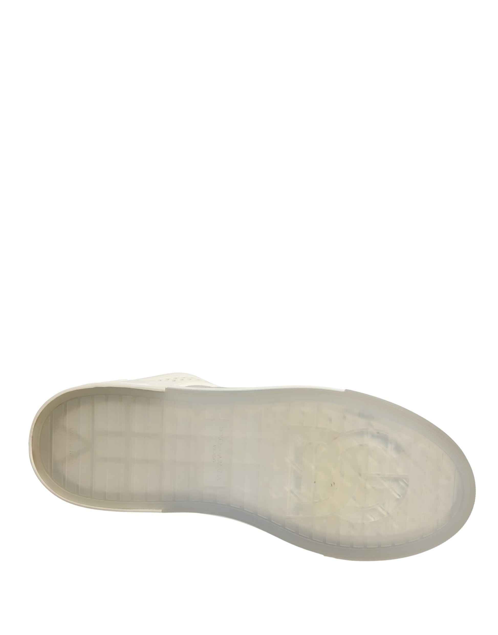 Dolce & Gabbana White Low Top Custom 2.Zero Sneakers Shoes