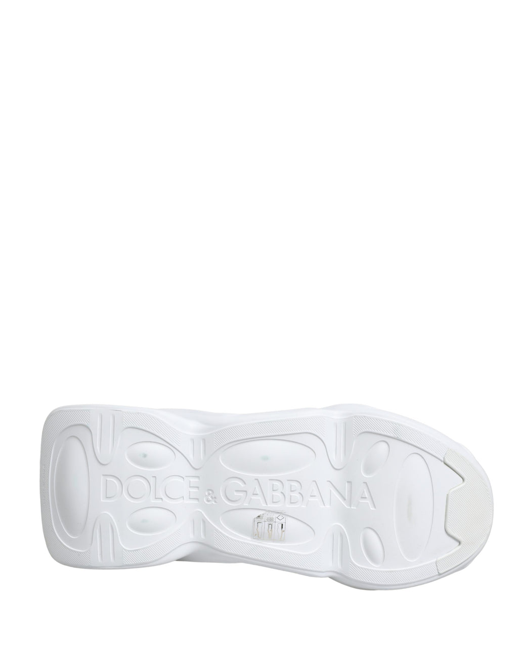 Chaussures Baskets Basses Dolce & Gabbana Blanches à Enfiler Wave