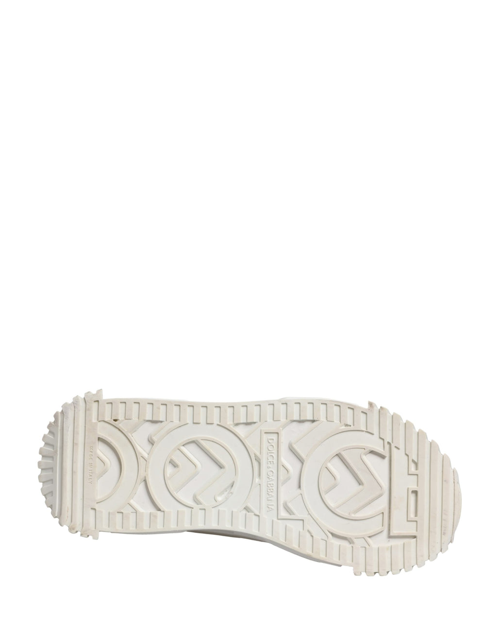 Baskets basses à lacets Dolce & Gabbana NS1 blanches