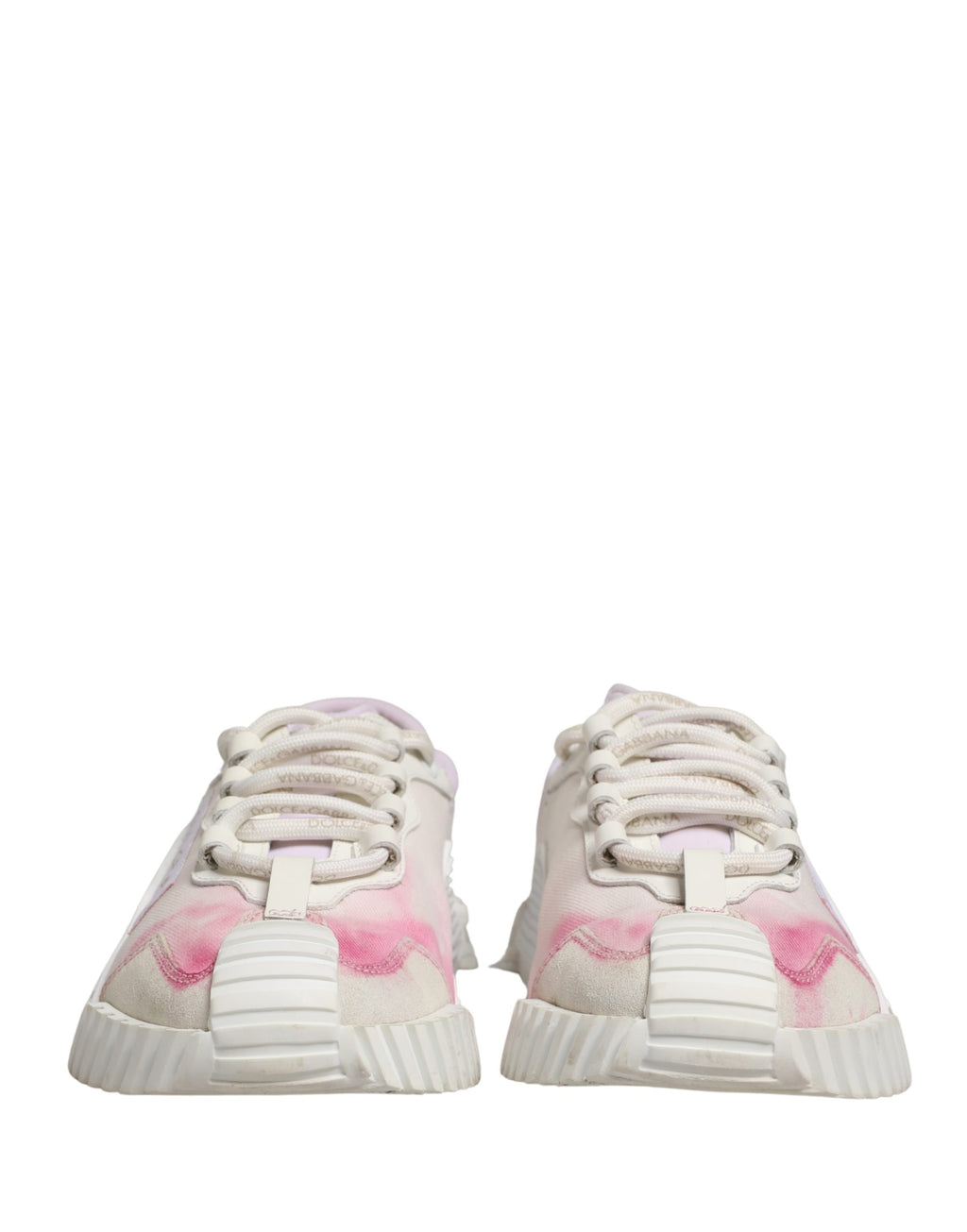 Baskets basses à lacets Dolce & Gabbana NS1 blanches