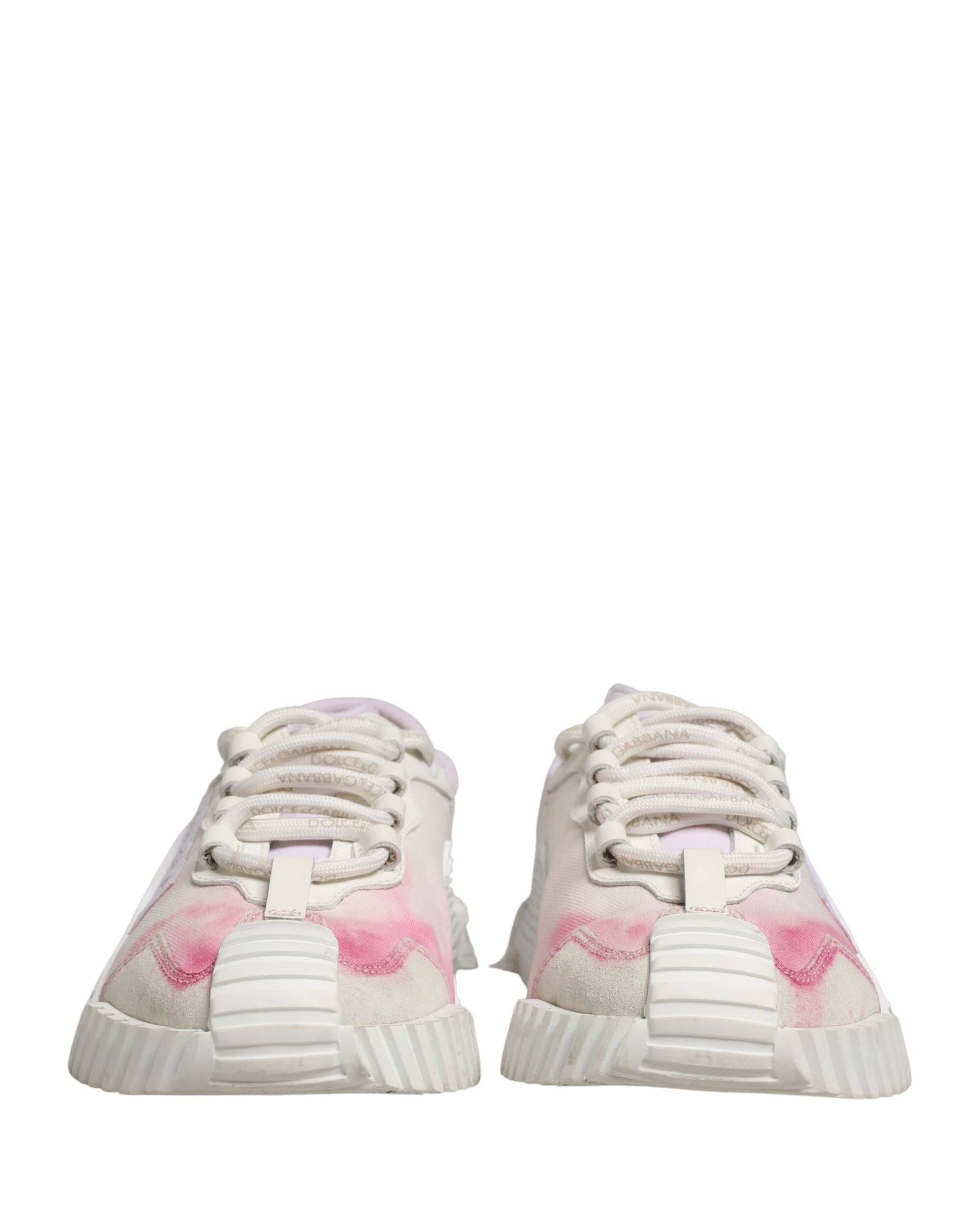 Baskets basses à lacets Dolce & Gabbana NS1 blanches