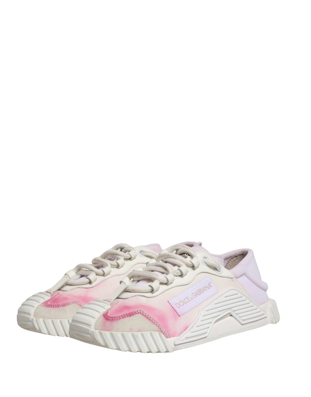 Baskets basses à lacets Dolce & Gabbana NS1 blanches