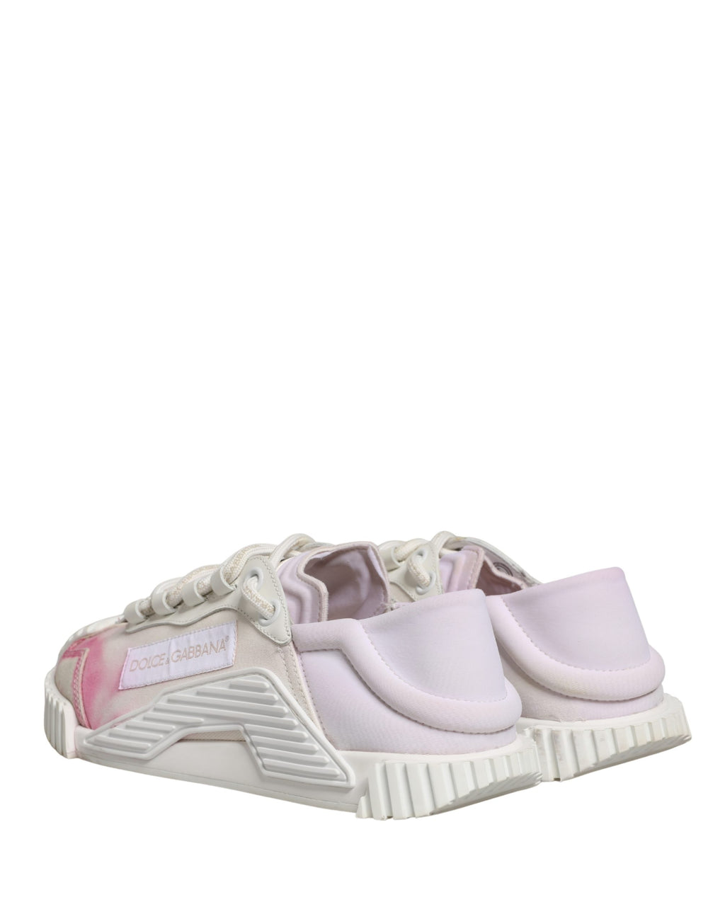Baskets basses à lacets Dolce & Gabbana NS1 blanches