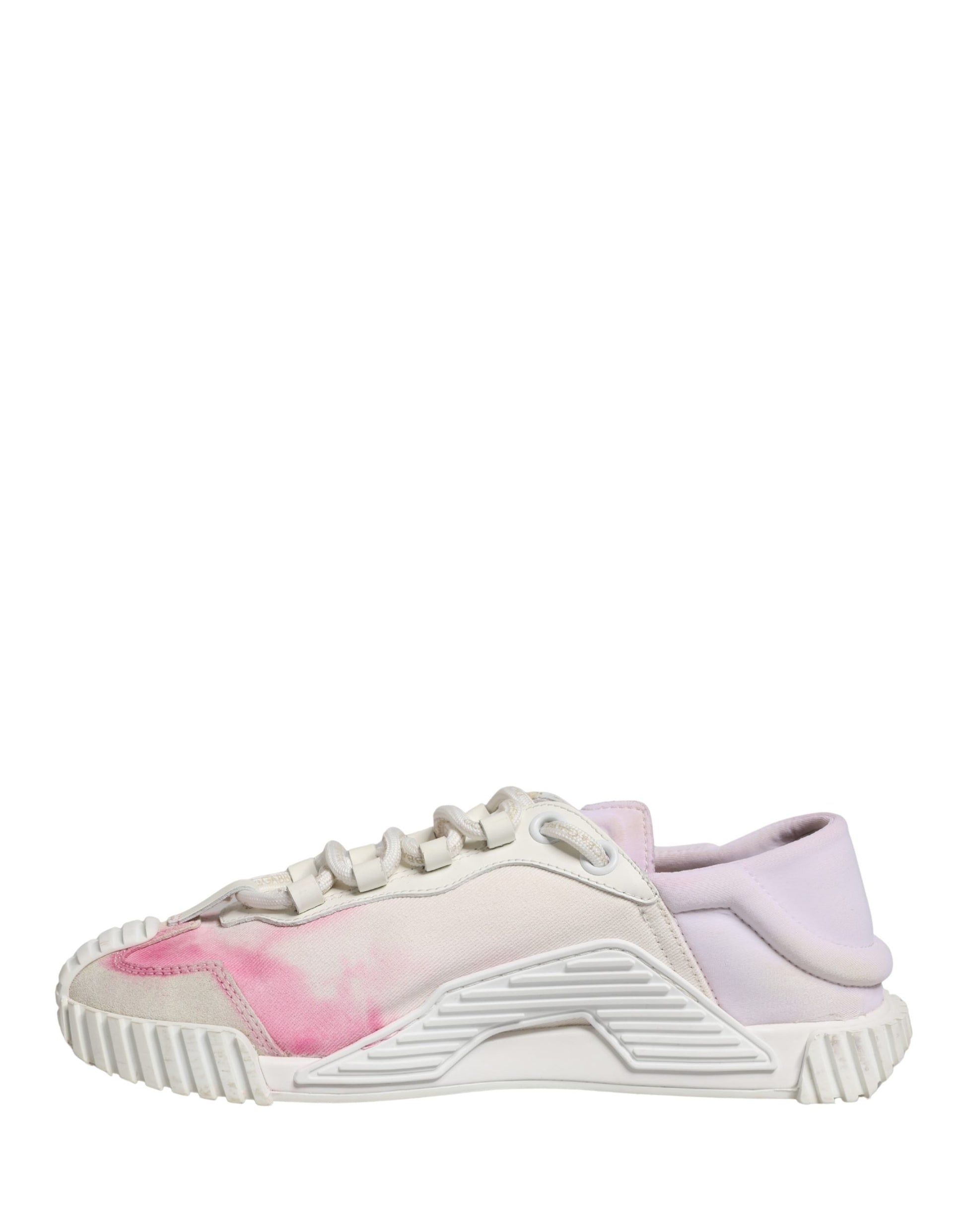 Baskets basses à lacets Dolce & Gabbana NS1 blanches
