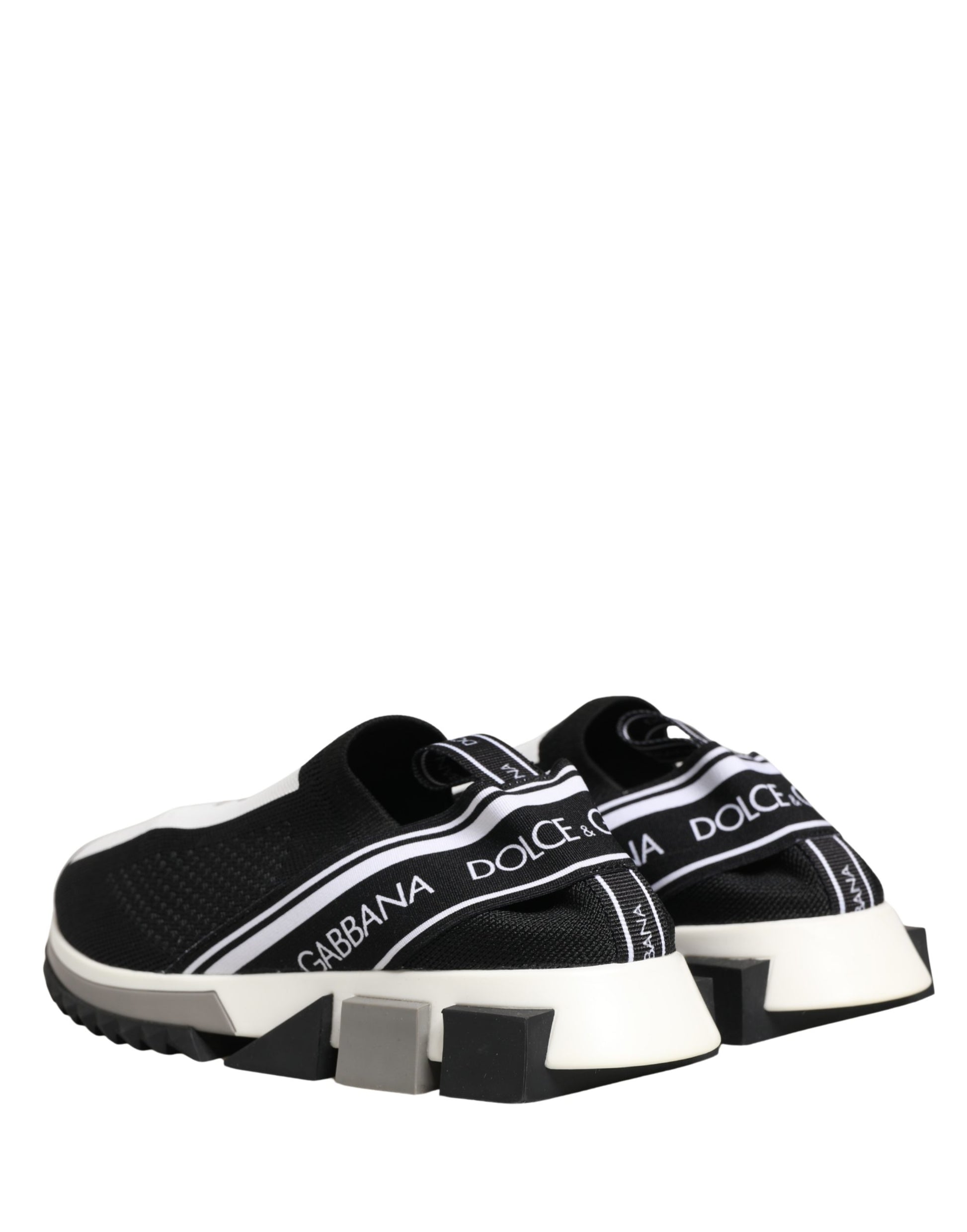 Chaussures Baskets Basses à Enfiler Dolce & Gabbana Sorrento Noires