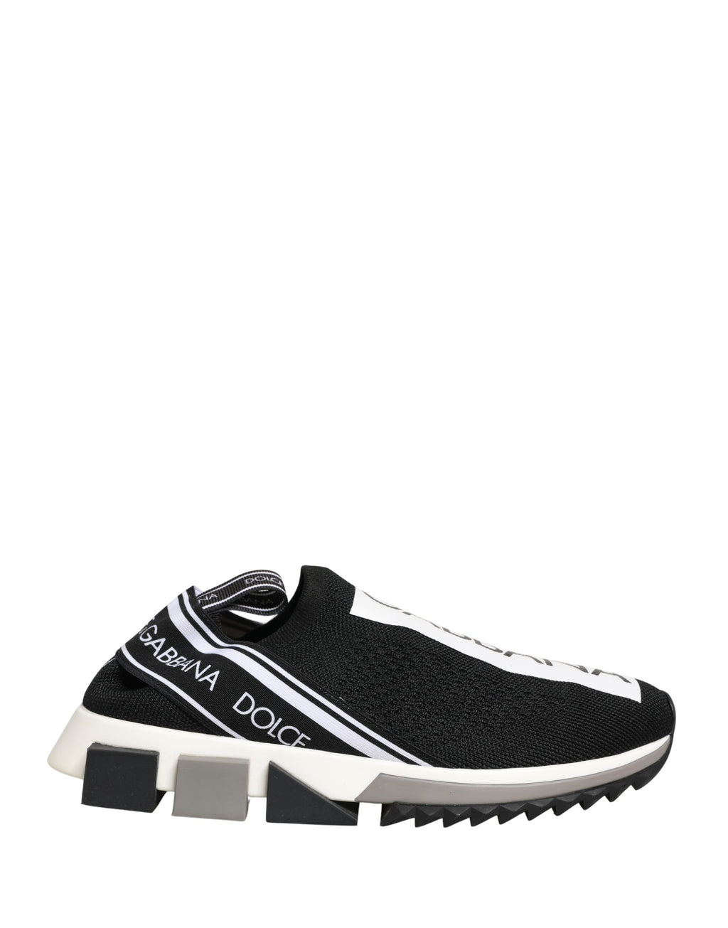Chaussures Baskets Basses à Enfiler Dolce & Gabbana Sorrento Noires
