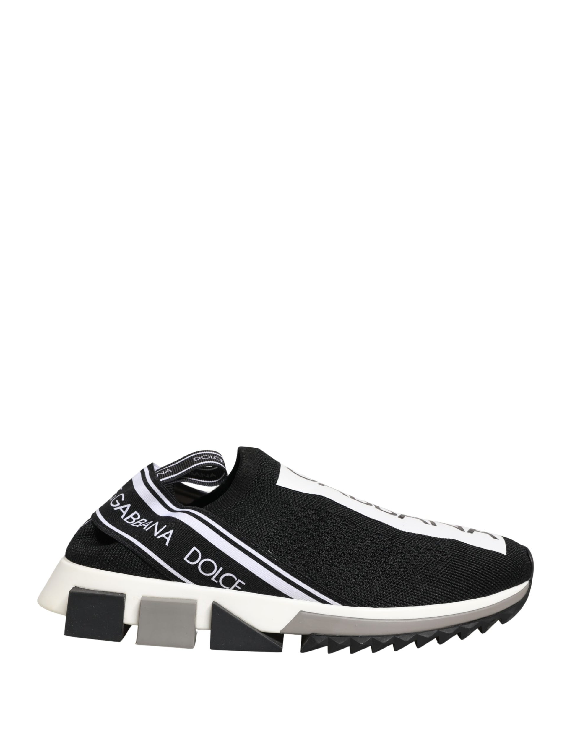 Chaussures Baskets Basses à Enfiler Dolce & Gabbana Sorrento Noires
