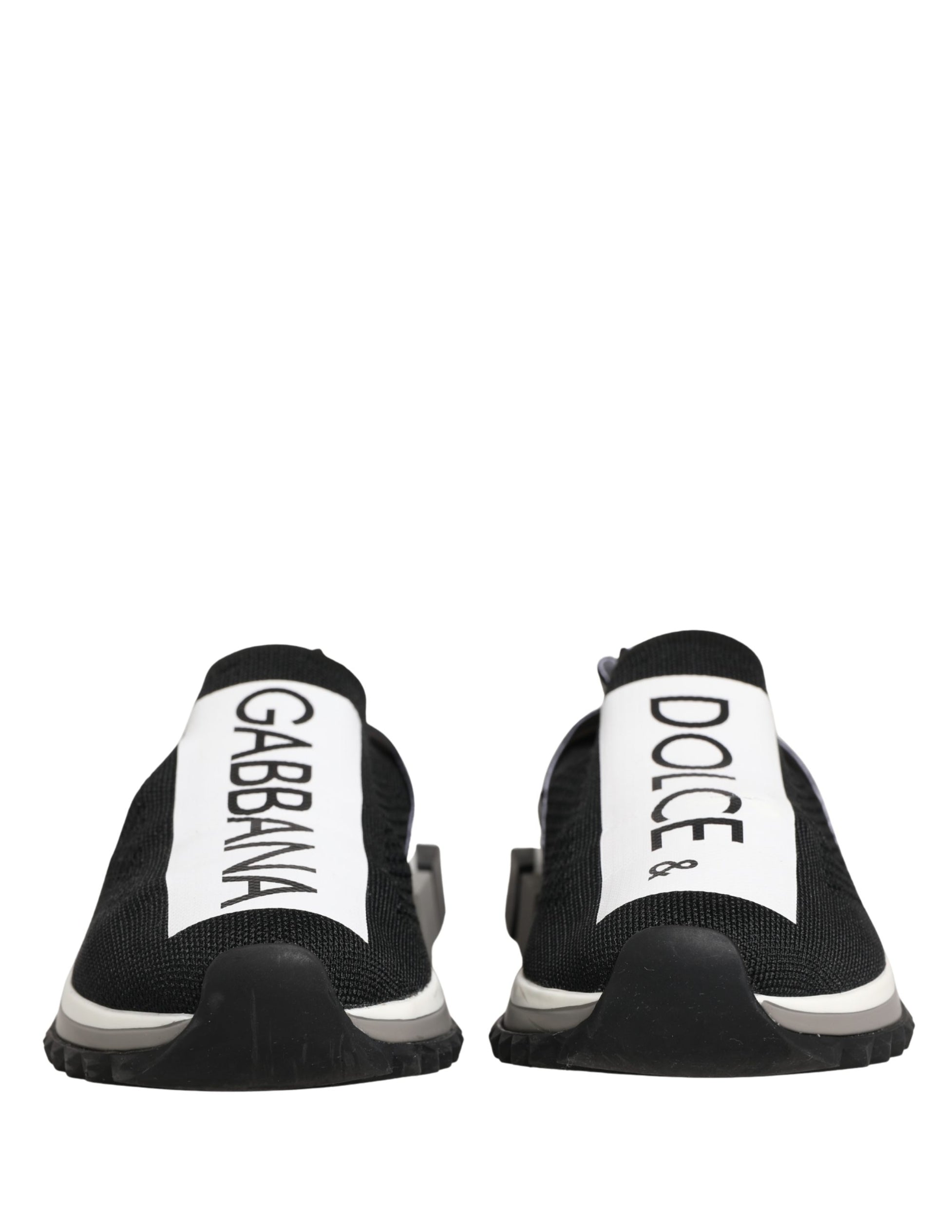 Chaussures Baskets Basses à Enfiler Dolce & Gabbana Sorrento Noires