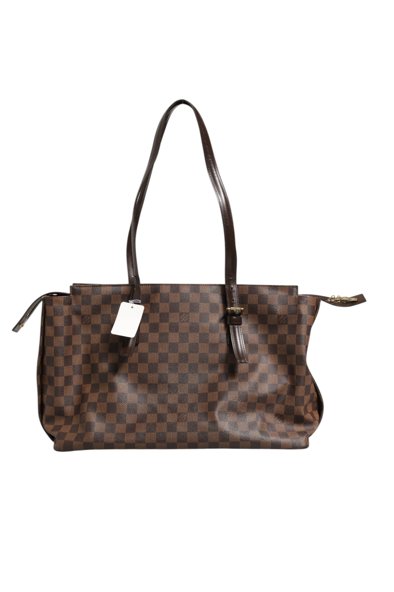 Sac cabas Louis Vuitton Chelsea en toile Damier Ébène