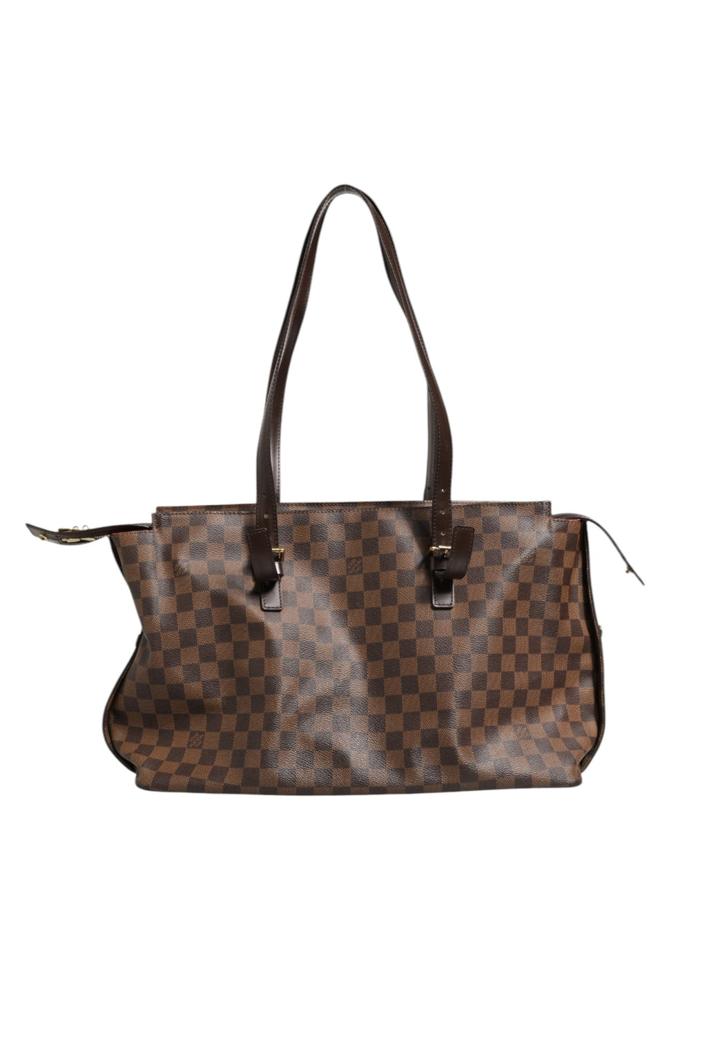 Sac cabas Louis Vuitton Chelsea en toile Damier Ébène