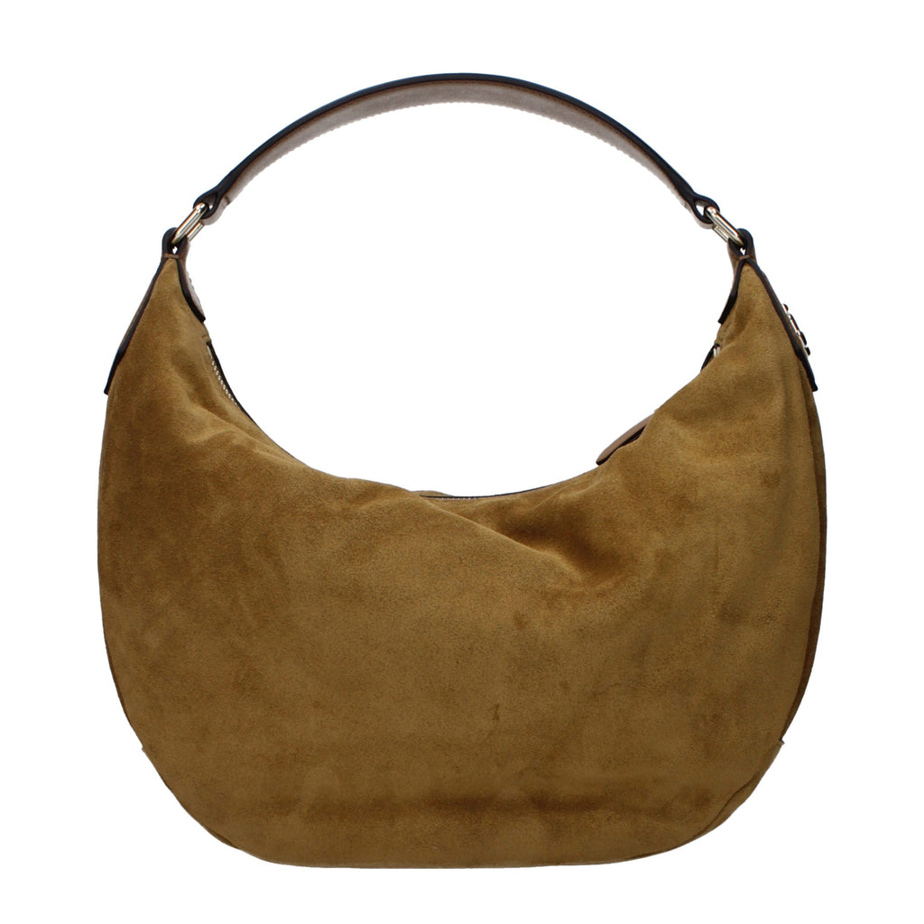 Sac à bandoulière Jimmy Choo en cuir marron