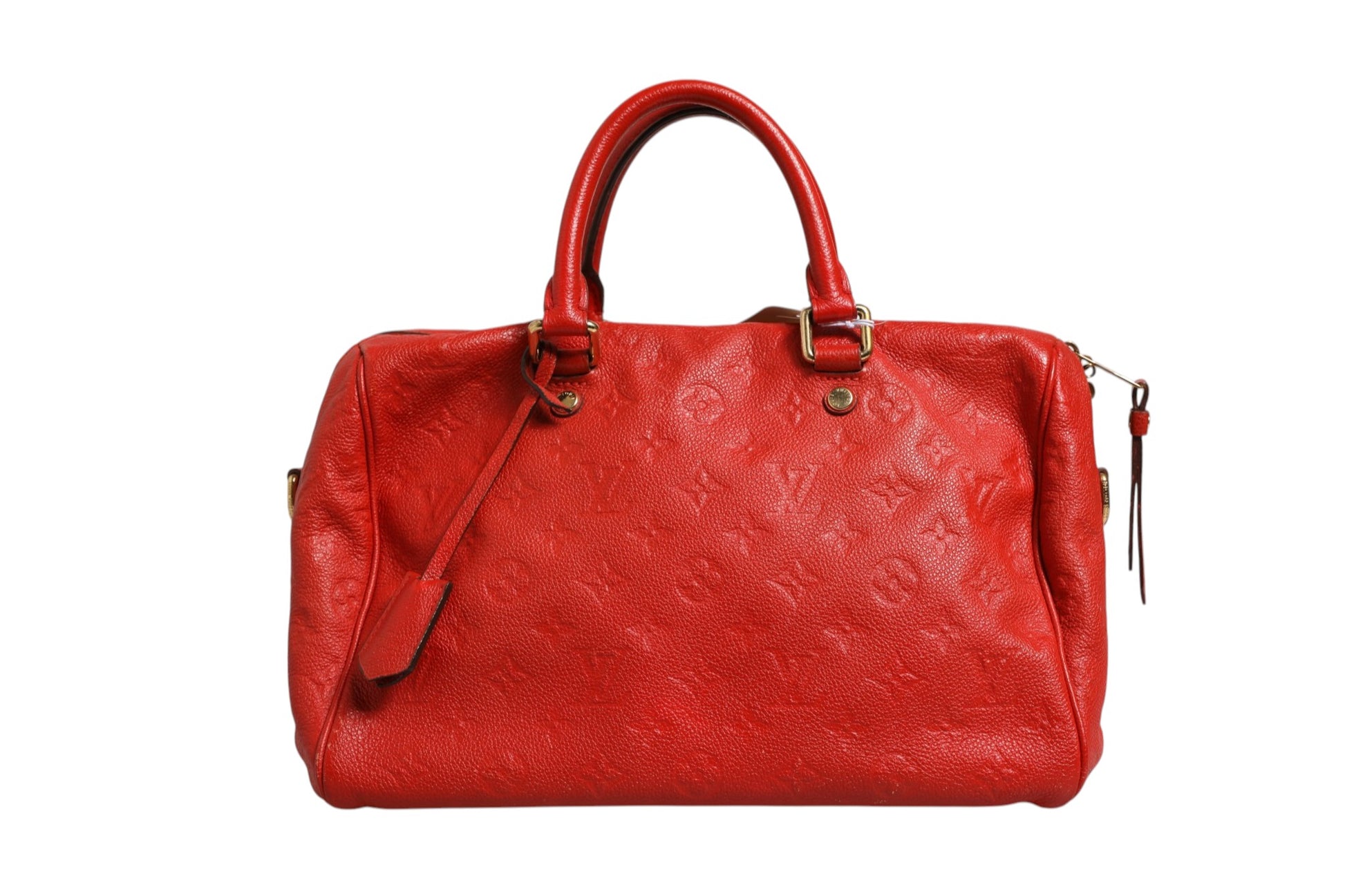 Louis Vuitton Speedy Bandoulière 30 Monogram Empreinte Rouge
