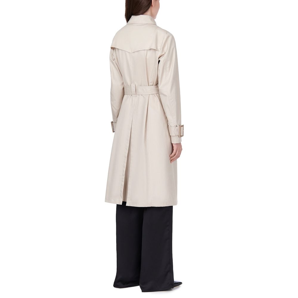 Manteau en coton blanc Herno