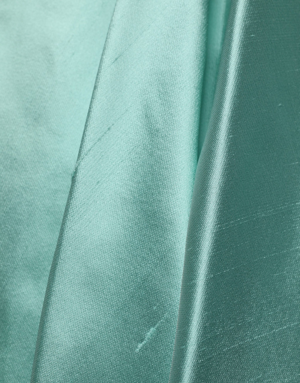 Jupe midi plissée trapèze taille haute en satin vert Dolce & Gabbana