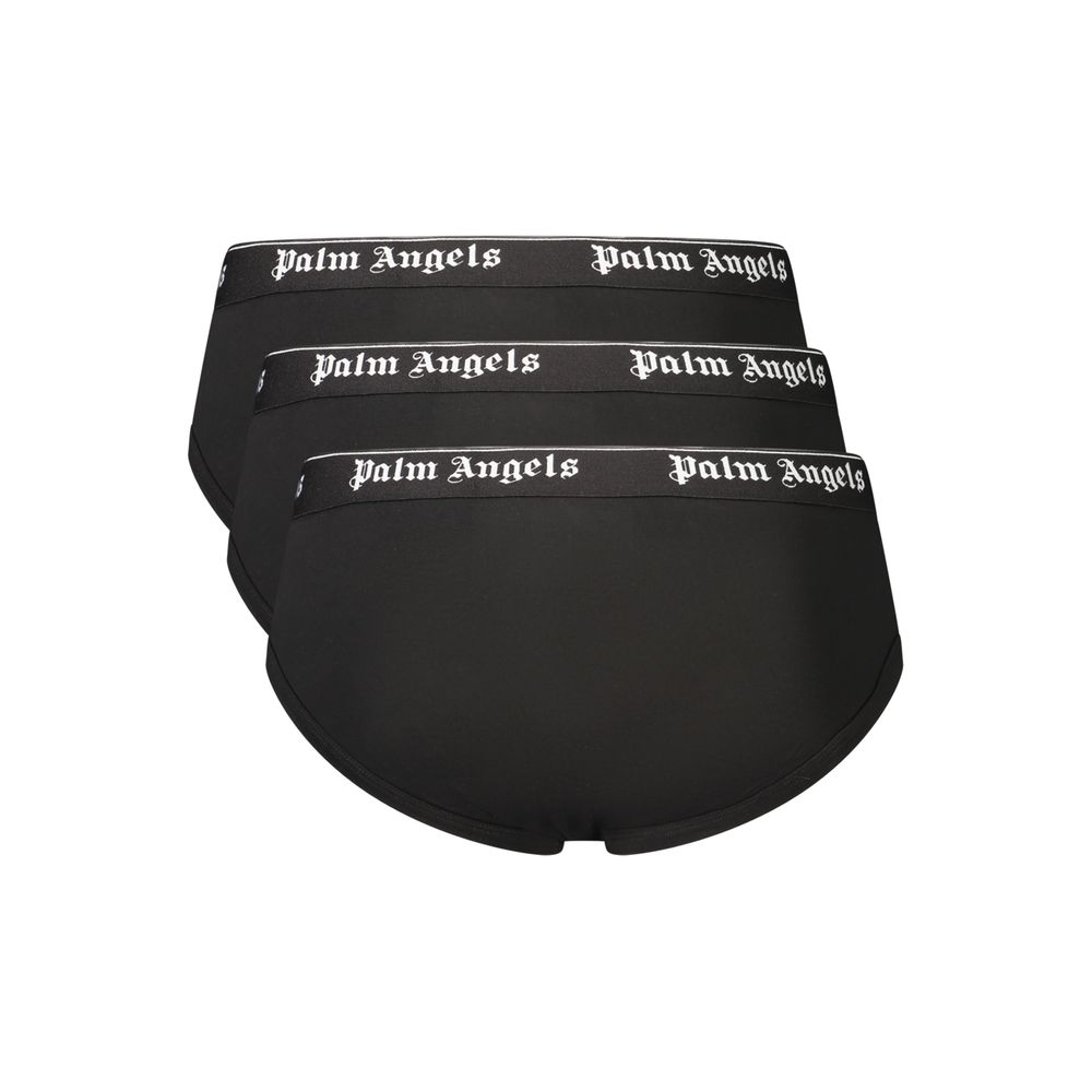 Caleçon pour homme en coton noir Palm Angels