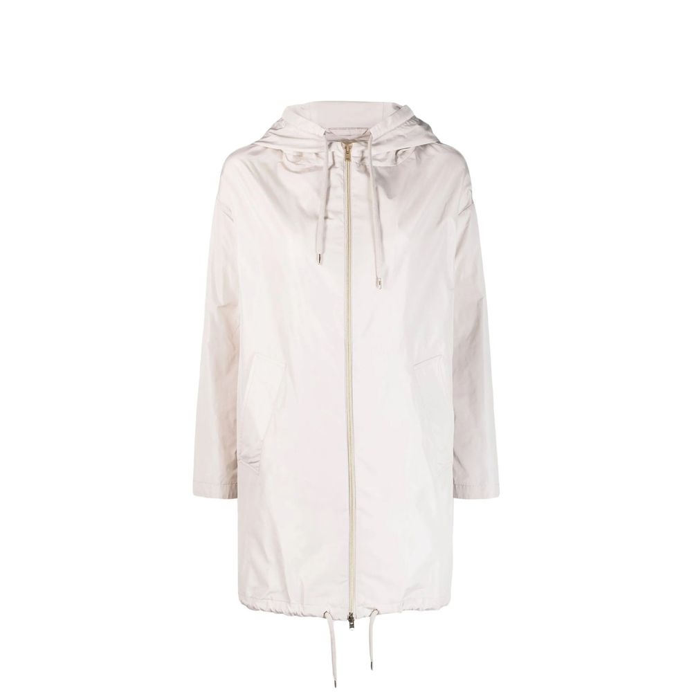 Manteau en polyester blanc Herno