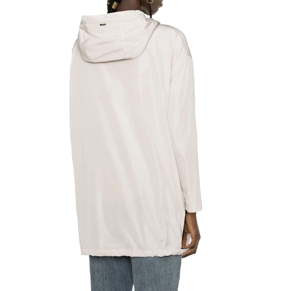 Manteau en polyester blanc Herno