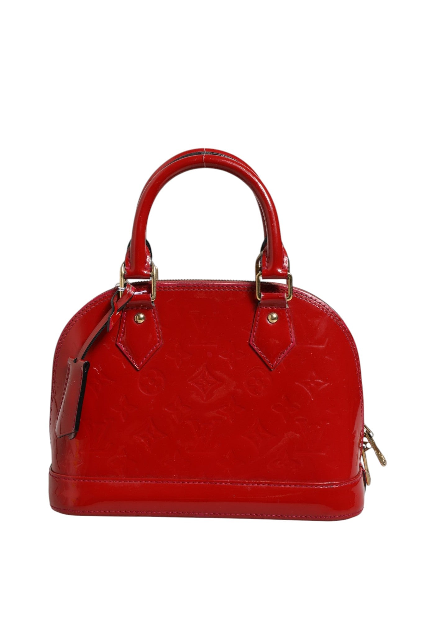 Sac Alma BB Louis Vuitton Monogram Vernis Pomme D'Amour
