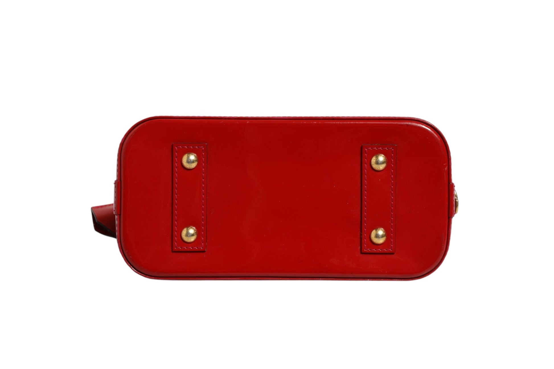 Sac Alma BB Louis Vuitton Monogram Vernis Pomme D'Amour