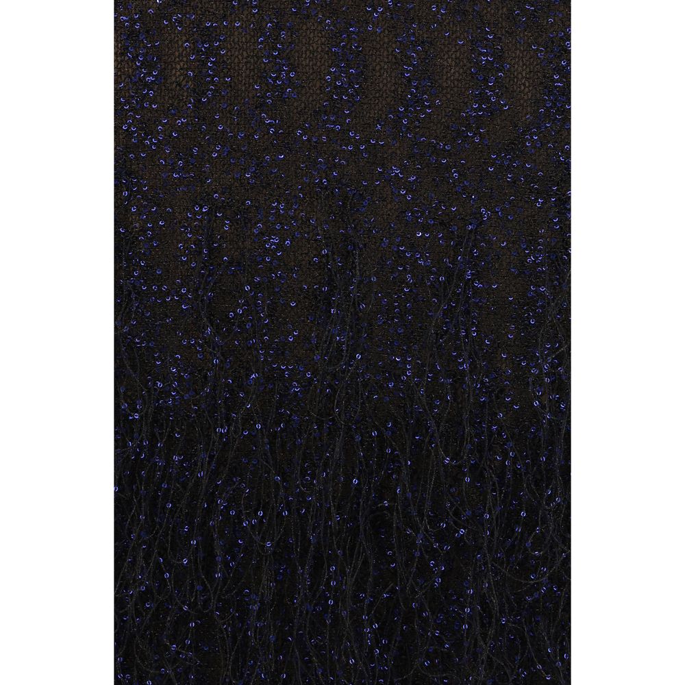 Robe de cocktail Giorgio Armani en polyamide bleu