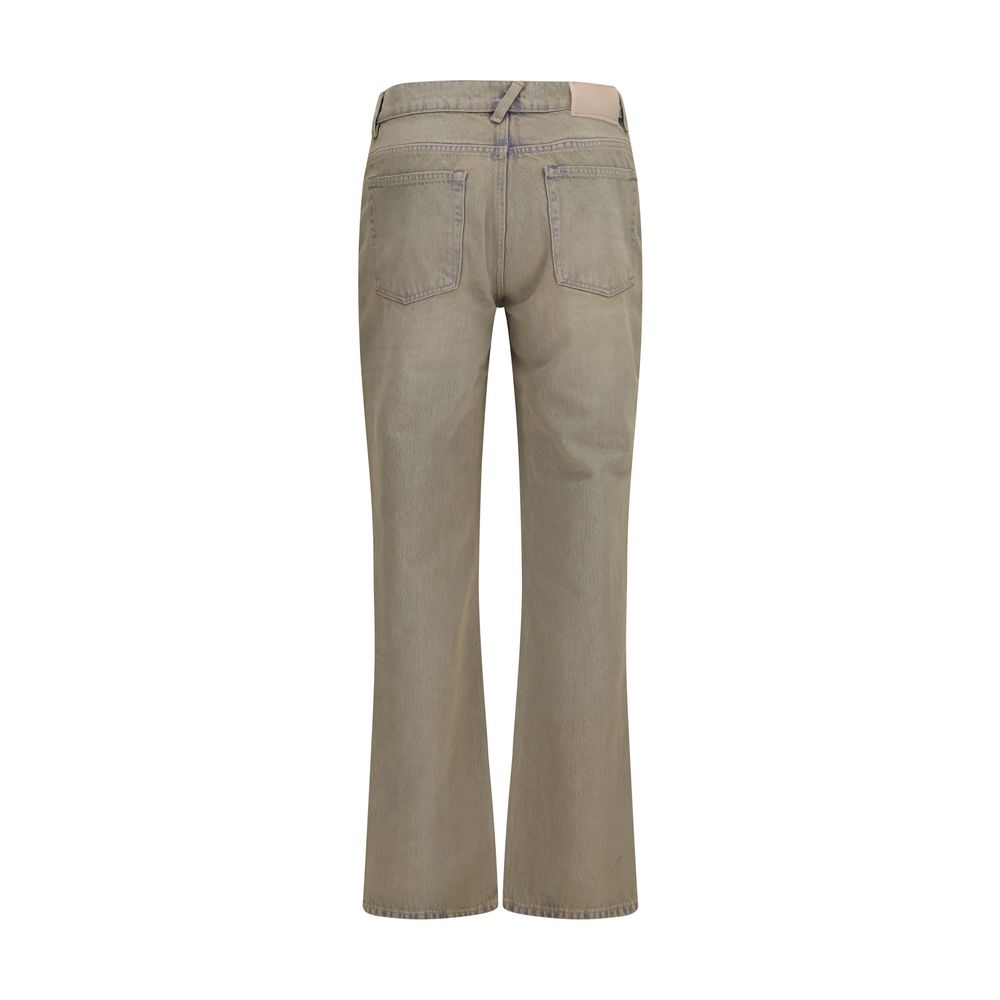 Notre jean bootcut bicolore en coton Legacy