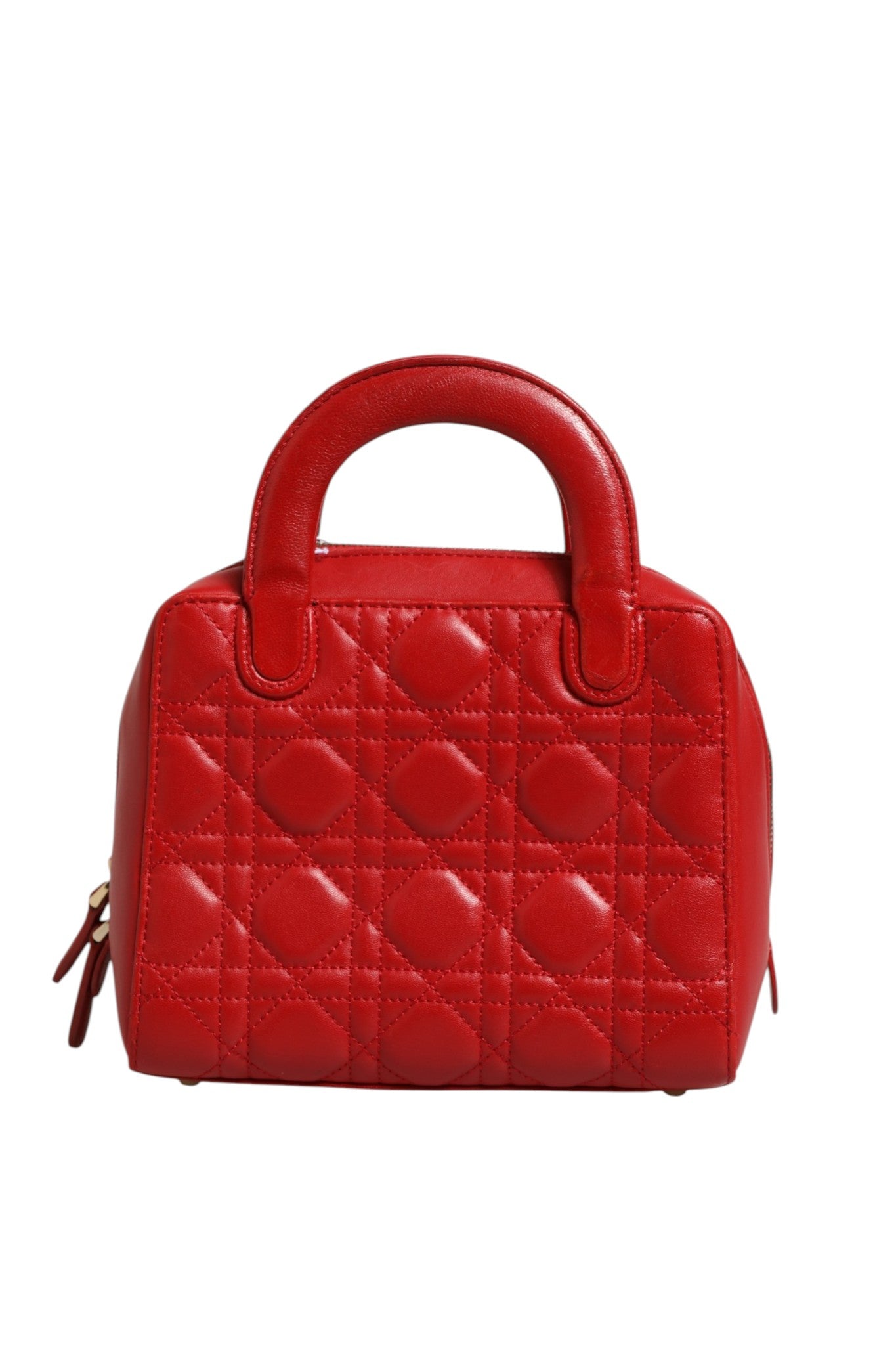 Sac Small Dior Toujours Christian Dior en cuir de veau Macrocannage noir