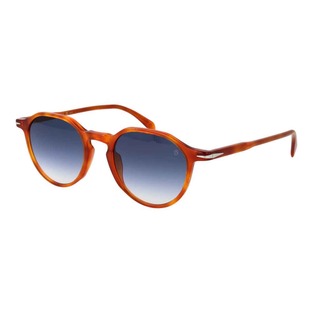 Lunettes de soleil David Beckham en acétate marron
