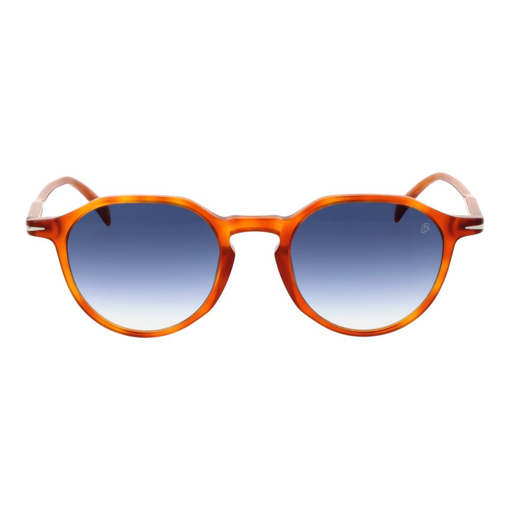 Lunettes de soleil David Beckham en acétate marron